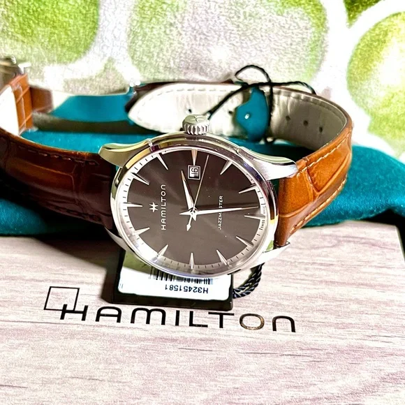 Men's Hamilton Jazzmasters Collection Luxury Watch